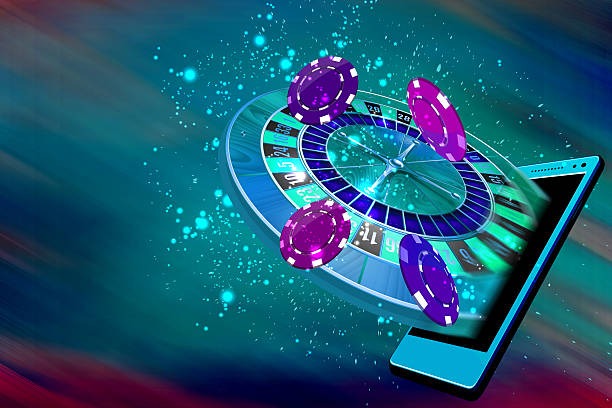 Live dealer blackjack table interface on mobile